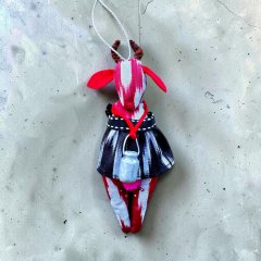 Подвеска Гламурная козочка Мими (ручная работа)
