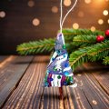 Новогодний подвес Сказочная елочка (ручная работа)