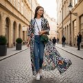Адрас шелк 100% Павлин (ручная работа)